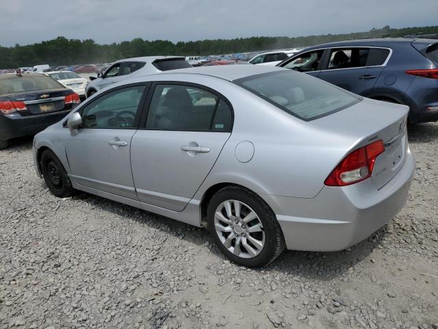 2HGFA16509H319831 - 2009 HONDA CIVIC LX SILVER photo 2