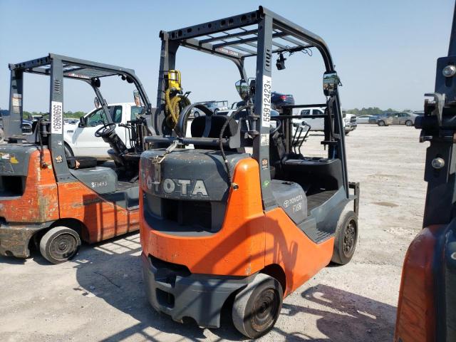 67885 - 2015 TOYOTA FORKLIFT ORANGE photo 4