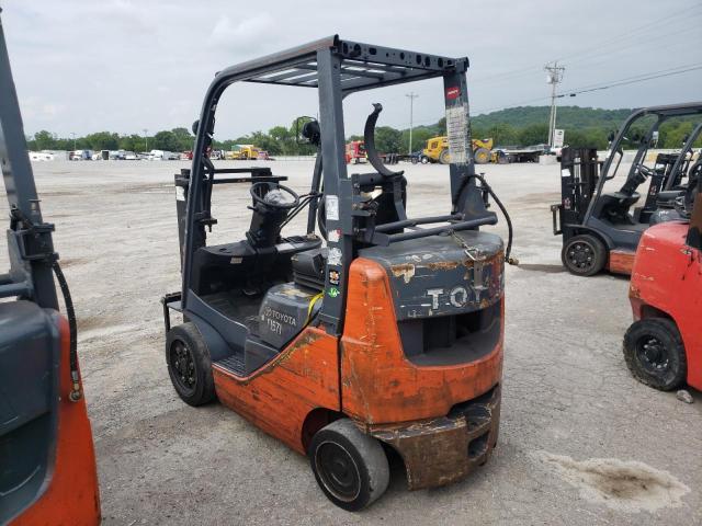 60153 - 2014 TOYOTA FORKLIFT برتقالي صورة 3