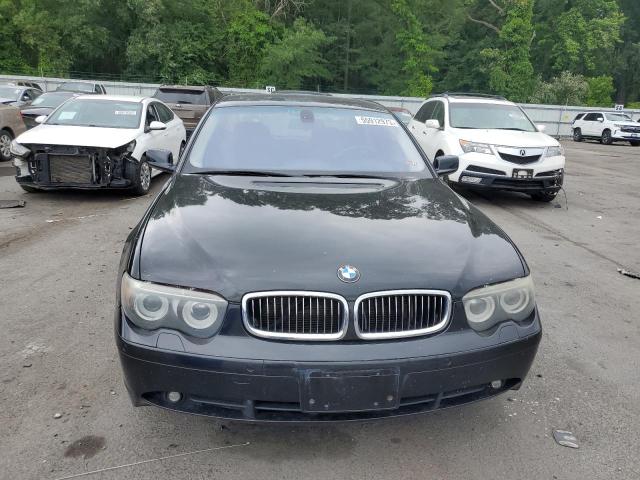 WBAGL63504DP74146 - 2004 BMW 745 I BLACK photo 5