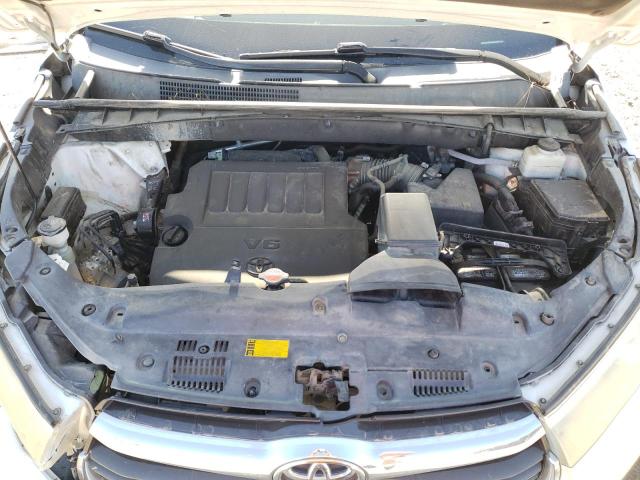 5TDKKRFH4FS106901 - 2015 TOYOTA HIGHLANDER XLE WHITE photo 12
