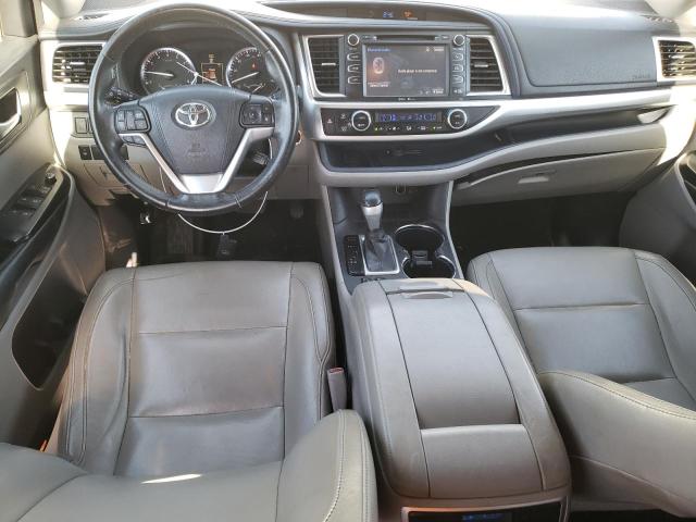 5TDKKRFH4FS106901 - 2015 TOYOTA HIGHLANDER XLE WHITE photo 8
