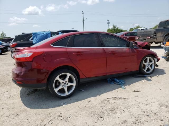 1FADP3J28EL137794 - 2014 FORD FOCUS TITANIUM RED photo 3