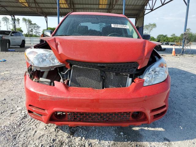 2T1KR32EX4C289196 - 2004 TOYOTA COROLLA MA XR RED photo 5