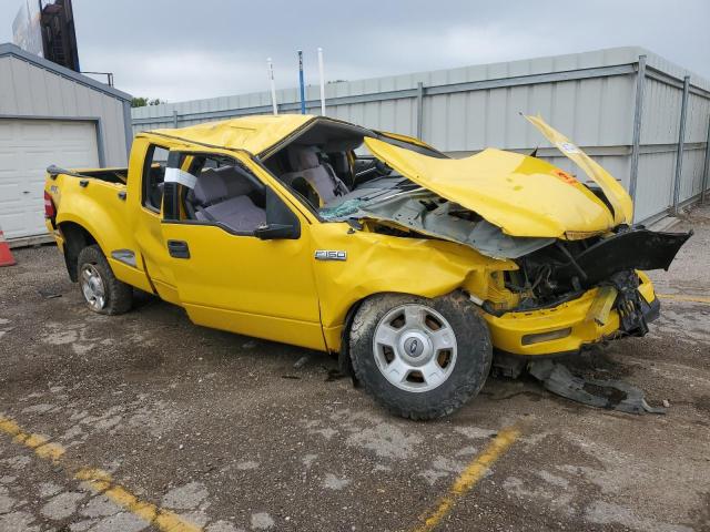 1FTRX04W94KB13568 - 2004 FORD F150 YELLOW photo 4