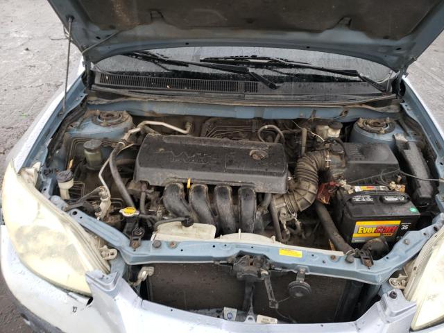 2T1KR32E65C342316 - 2005 TOYOTA COROLLA MA XR BLUE photo 11