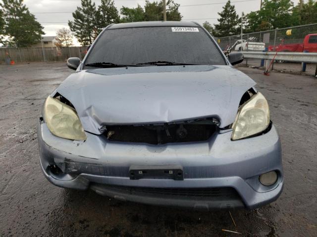 2T1KR32E65C342316 - 2005 TOYOTA COROLLA MA XR BLUE photo 5