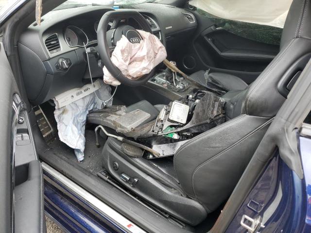 WAUCGAFRXEA059494 - 2014 AUDI S5 PREMIUM PLUS ლურჯი ფოტო 8