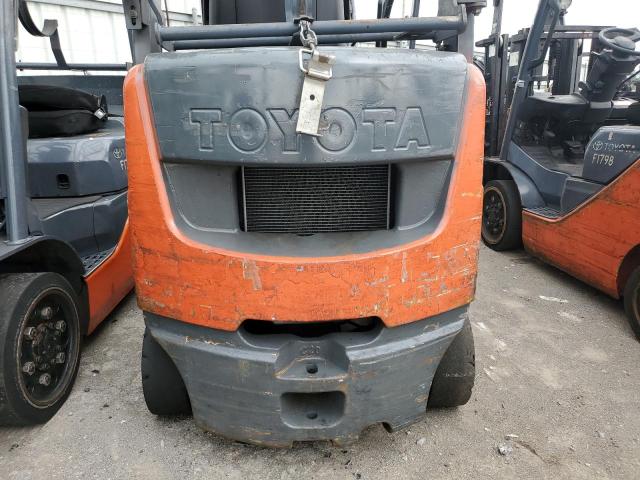 68493 - 2015 TOYOTA FORKLIFT Orange photo 7