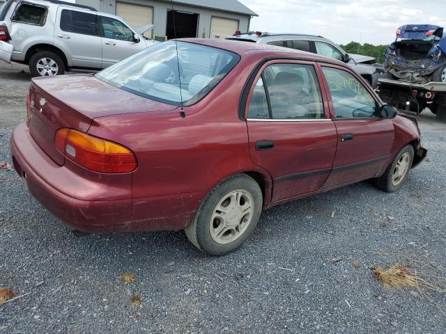1Y1SK5283YZ418770 - 2000 CHEVROLET GEO PRIZM BASE RED photo 3