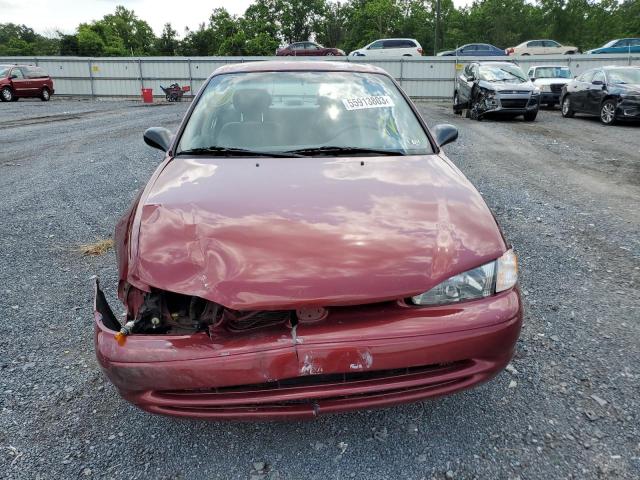 1Y1SK5283YZ418770 - 2000 CHEVROLET GEO PRIZM BASE RED photo 5