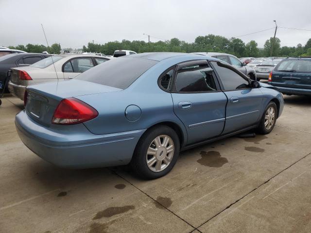 1FAHP56U57A168555 - 2007 FORD TAURUS SEL TEAL photo 3