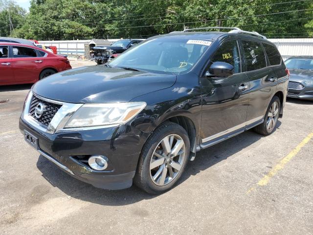 5N1AR2MN3DC601219 - 2013 NISSAN PATHFINDER S BLACK photo 1