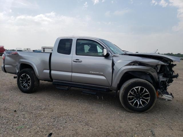 3TYSZ5AN4MT037503 - 2021 TOYOTA TACOMA ACCESS CAB ვერცხლისფერი ფოტო 4