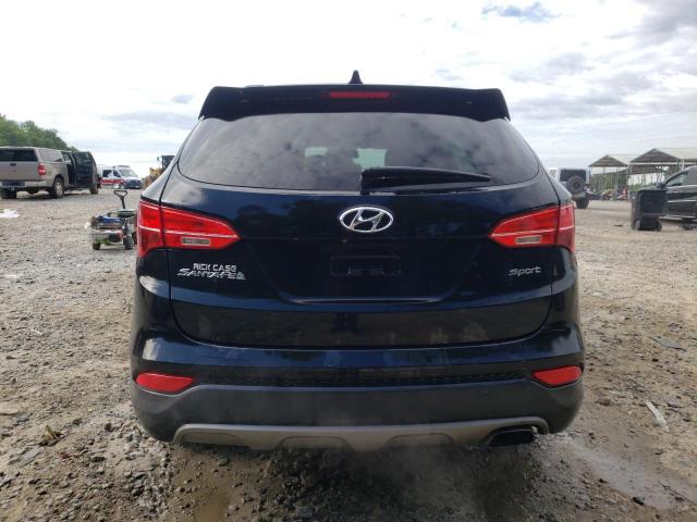 5XYZU3LBXGG345566 - 2016 HYUNDAI SANTA FE S BLACK photo 6