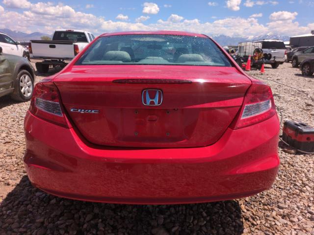 2HGFG3B89DH519125 - 2013 HONDA CIVIC EX RED photo 6