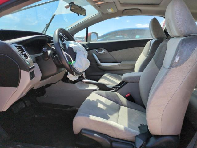 2HGFG3B89DH519125 - 2013 HONDA CIVIC EX RED photo 7