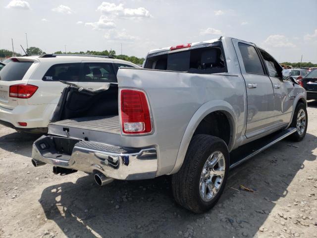 1C6RR7NTXJS237469 - 2018 RAM 1500 LARAMIE SILVER photo 3