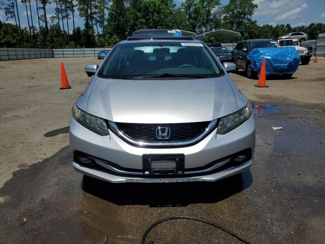 19XFB2F92FE045365 - 2015 HONDA CIVIC EXL SILVER photo 5