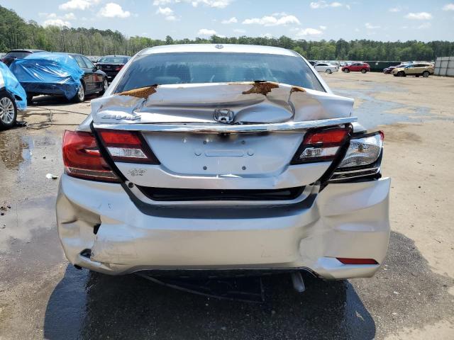 19XFB2F92FE045365 - 2015 HONDA CIVIC EXL 银色 照片 6