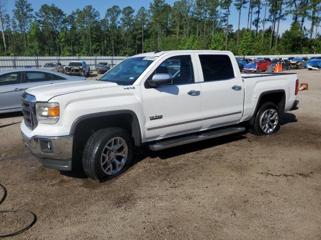 3GTP1VEC7EG413032 - 2014 GMC SIERRA C1500 SLT WHITE photo 1