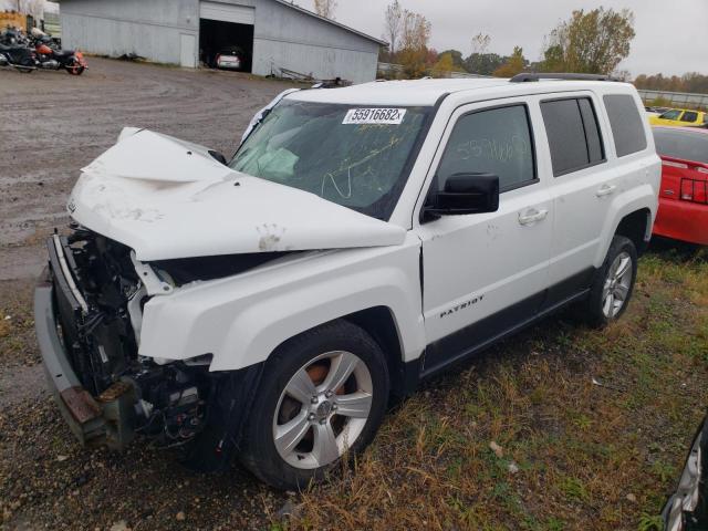 1C4NJRFB6DD236618 - 2013 JEEP PATRIOT LATITUDE WHITE photo 2