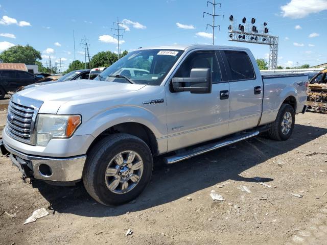 1FTFW1ET0BFD06469 - 2011 FORD F150 SUPERCREW SILVER photo 1