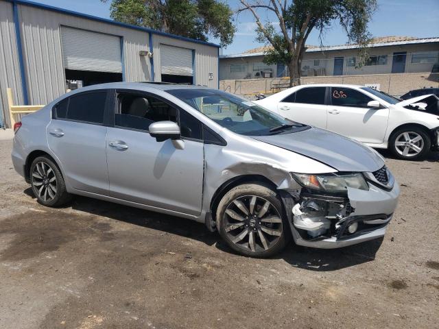 19XFB2F95EE013475 - 2014 HONDA CIVIC EXL SILVER photo 4