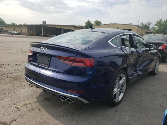 WAUB4CF53KA069437 - 2019 AUDI S5 PREMIUM PLUS BLUE photo 3