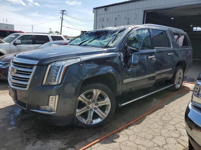 1GYS4KKJ5KR207345 - 2019 CADILLAC ESCALADE ESV PLATINUM გრაფიტი ფოტო 1