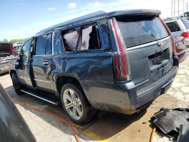 1GYS4KKJ5KR207345 - 2019 CADILLAC ESCALADE ESV PLATINUM გრაფიტი ფოტო 2