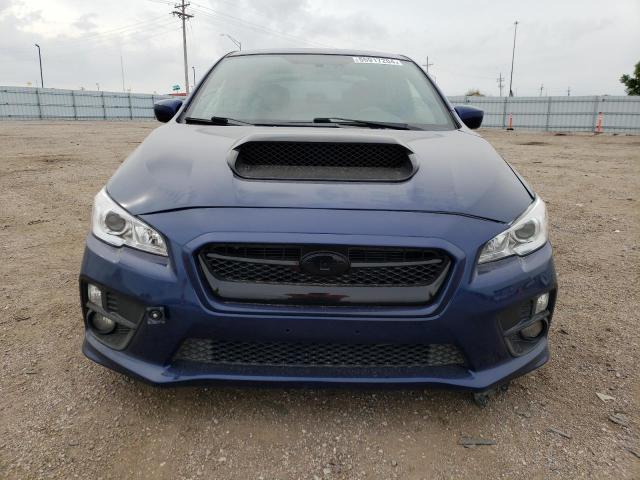 JF1VA1F62G9812304 - 2016 SUBARU WRX PREMIUM BLUE photo 5