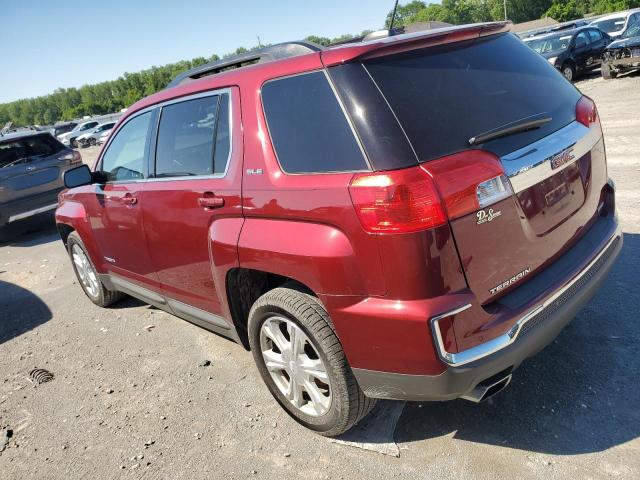 2GKFLTEK3H6154870 - 2017 GMC TERRAIN SLE RED photo 2