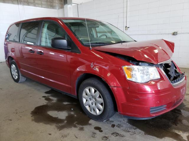 2A8HR44H18R621158 - 2008 CHRYSLER TOWN & COU LX RED photo 4