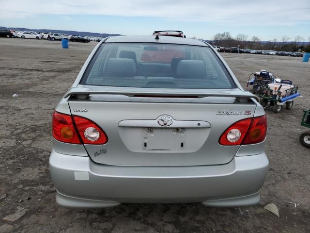 2T1BR32E63C112319 - 2003 TOYOTA COROLLA CE ვერცხლისფერი ფოტო 6