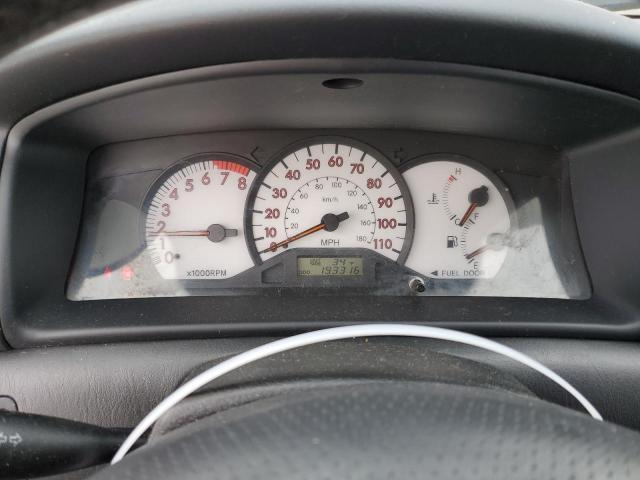 2T1BR32E63C112319 - 2003 TOYOTA COROLLA CE ვერცხლისფერი ფოტო 9