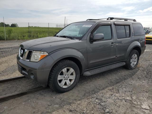 5N1AR18W46C607367 - 2006 NISSAN PATHFINDER LE GRAY photo 1