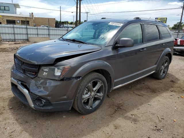 3C4PDCGG2FT675013 - 2015 DODGE JOURNEY CROSSROAD CHARCOAL photo 1