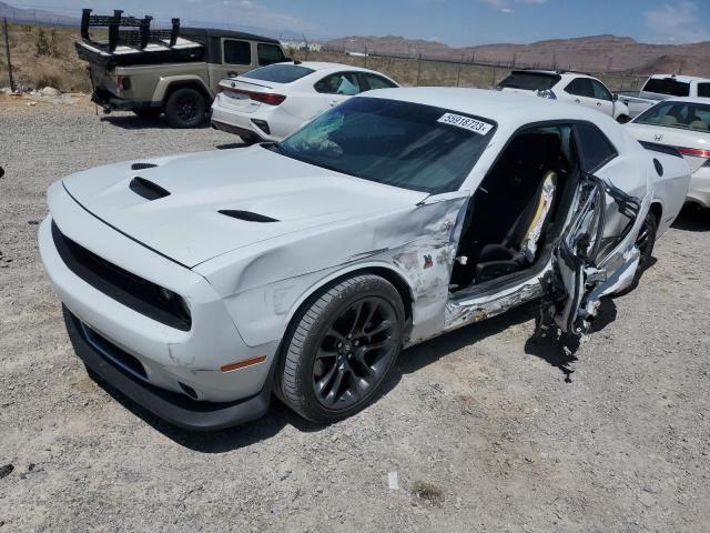 2C3CDZFJ3MH651800 - 2021 DODGE CHALLENGER R/T SCAT PACK WHITE photo 1