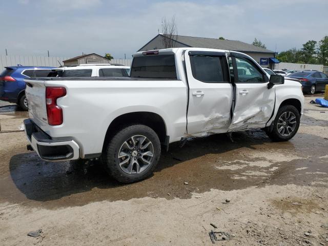 2GCUDEED5N1515201 - 2022 CHEVROLET SILVERADO K1500 RST WHITE photo 3