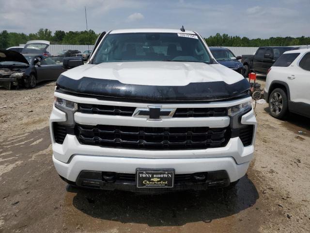 2GCUDEED5N1515201 - 2022 CHEVROLET SILVERADO K1500 RST WHITE photo 5