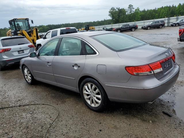 KMHFC46F07A175367 - 2007 HYUNDAI AZERA SE SILVER photo 2