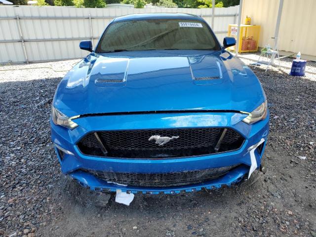 1FA6P8CF5K5190961 - 2019 FORD MUSTANG GT BLUE photo 5