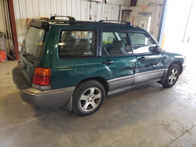 JF1SF6552XH742951 - 1999 SUBARU FORESTER S GREEN photo 3