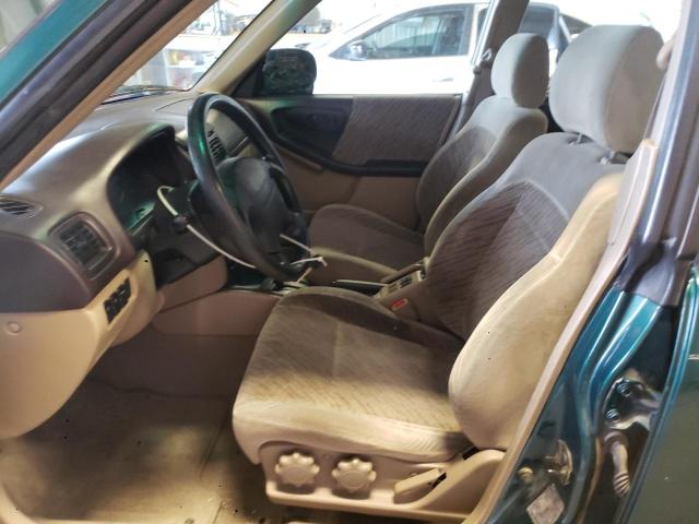 JF1SF6552XH742951 - 1999 SUBARU FORESTER S GREEN photo 7