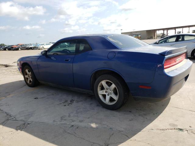 2B3CJ4DVXAH208442 - 2010 DODGE CHALLENGER SE BLUE photo 2