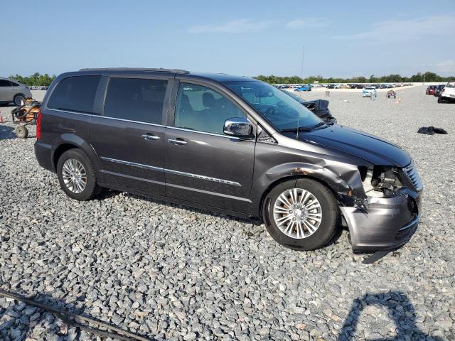 2C4RC1CG7GR240286 - 2016 CHRYSLER TOWN & COU TOURING L GRAY photo 4