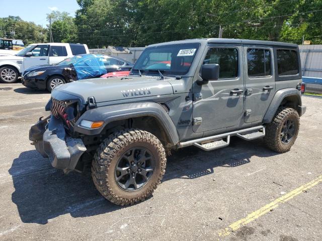 1C4HJXDM8LW285439 - 2020 JEEP WRANGLER U SPORT GRAY photo 1