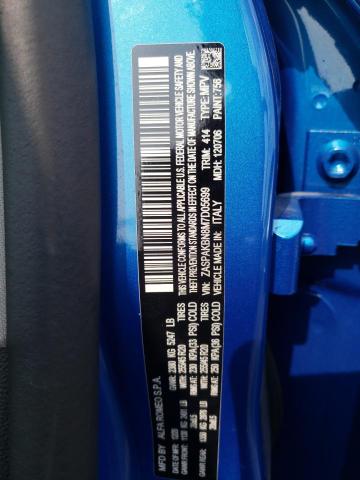 ZASPAKBN8M7D05699 - 2021 ALFA ROMEO STELVIO TI BLUE photo 13