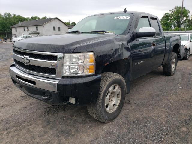 1GCRKSE37BZ329308 - 2011 CHEVROLET silverado K1500 LT BLACK photo 1